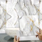 Credence adhesive pour cuisine 20x20 marbre doré stickers cuisine stickers muraux cuisine carrelage adhesif ... Credence adhesive pour cuisine 20x20 marbre doré stickers cuisine stickers muraux cuisine carrelage adhesif ...
