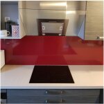 Alucouleur - crédence alu rouge pourpre ral 3004 h 20 cm x l 50 cm de 1, 5 mm Alucouleur - crédence alu rouge pourpre ral 3004 h 20 cm x l 50 cm de 1, 5 mm