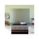 Cuisissimo - cr�dence cuisine fond de hotte inox - l 60 x h 70 cm