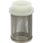 Cr�pine inox - filetage nylon m�le 1 / 2' (15 / 20) sferaco