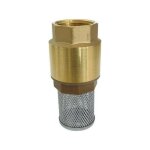 Crépine laiton avec clapet pour gasoil tuyau diamètre 19 mm - s08539 Crépine laiton avec clapet pour gasoil tuyau diamètre 19 mm - s08539