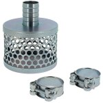 Huggy tuyaux - cr�pine pour tuyau d'aspiration 38 mm + 2 colliers de serrage