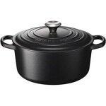 Le creuset signature cocotte fonte maille 22 cm noir mat