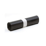 Cristal - rouleau de 20 sacs poubelle hygiene noir 100l 50 microns - sb13c0nr