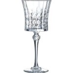 Cristal ensemble vintage lady diamond verres transparent