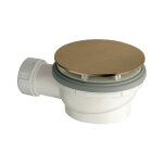 Cristina ondyna - bonde de douche avec capot extra plat - hauteur 64 mm - or rose brossé Cristina ondyna - bonde de douche avec capot extra plat - hauteur 64 mm - or rose brossé