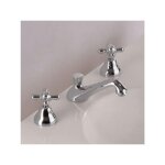Cristina ondyna - m�langeur pour lavabo impero bec coul� 3 trous + vidage im20151
