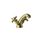 Cristina ondyna - m�langeur pour lavabo vieux bronze retro chambord ch10892
