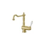 Cristina ondyna - mitigeur pour vier farfalle retro vieux bronze avec bec orientable fr13392
