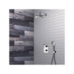 Pack douche encastr� thermostatique new day confort - anti corrosion - chrom�