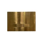 Cristina ondyna - plaque pour wc suspendu or rose brosse ac10034p