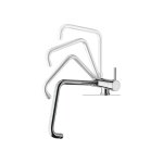 Cristina ondyna - mitigeur cuisine rabattable sous fentre basculant cucina cu13651