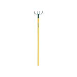 Croc  fumier leborgne douille 4 dents manche compositube droit 135mm