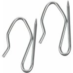 Crochets  broches pour tentures (lot de 100 pcs) en zinc ultra rsistants - pour rideaux lourds et plisss ...