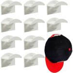 Crochets de chapeaux support mural pour chapeau et perruque casque de baseball adh�sif sans perforation ...