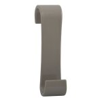 Homexpert - crochet patère pour paroi de douche, sèche serviettes taupe msv Homexpert - crochet patère pour paroi de douche, sèche serviettes taupe msv