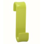 Msv - crochet pat�re pour paroi de douche, s�che serviettes vert pistache