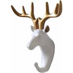 Crochet de suspension, patres porte, porte manteau mural cerf animal tte sans couture solide crochet ...