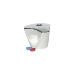 Croisillon abs tricorne chrome Croisillon abs tricorne chrome