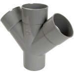 Nicoll ? croix pvc 45� mf 32 ? raccord d'�vacuation 32mm ? angle 45� pour plomberie ? compatible eaux ...