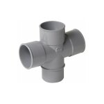 Nicoll ? croix pvc 87� 30 m�le / femelle ? raccord d'�vacuation 40mm ? jonctions durables pour syst�mes ...