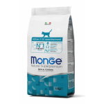 Croquettes pour chaton monge cat au poulet 1, 5 kg