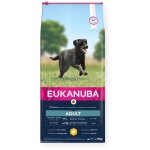 Croquettes eukanuba adult large breed au poulet pour chiens adultes, sac de 15 kg