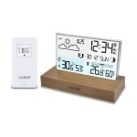 La crosse technology - station mto sans fil en bois ws6207mac