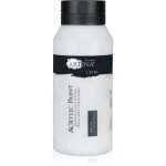 Crylic peinture acrylique pour artistes 1000 ml blanc titane - artina