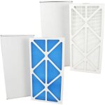 Crystal filter - kit filtre � air g4 / f7 compatible vmc unelvent 600914 pour ideo 325 et initia 225 ...