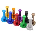 Csparkv - lot de 10 pcs color� espace en aluminium crochets de manteau, salle de bains porte crochet ...