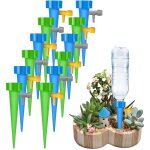 Lot de 12 arrosages automatiques, réglables et faciles à arroser, arrosage pour plantes en pot, plantes, ... Lot de 12 arrosages automatiques, réglables et faciles à arroser, arrosage pour plantes en pot, plantes, ...