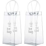 Csparkv - 2 pi�ces sac de glace vin refroidisseur cooler avec poign�e pour les pubs et les restaurants, ...