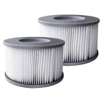 2pcs filtres de bain  remous pour mspa piscines gonflables, pompe  cartouche filtrante version amliore ...