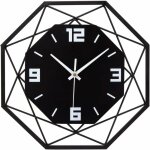 Csparkv - 35x35cm)horloge murale en mtal grande horloge murale silencieuse sans tic - tac pendule murale ...