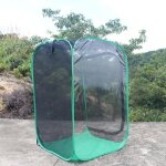 Csparkv - 60x60x90 cage d'habitat pour insectes, habitat pour insectes papillons avec couvercle en filet ...