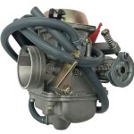 Csparkv - applicable � carburateur moto carburateur gy6 125 gy6 150cc 150 carburateur, pour scooter gy6 ...