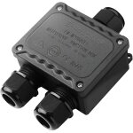 Csparkv bo�te de d�rivation �tanche ip68 3 voies pour l'ext�rieur avec presse - �toupes m25 pour petit ...