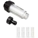 Csparkv - kit de filtres � eau 3 / 4' pr�filtre � eau avec 4 filtres et adaptateur rapide pour nettoyeur ...