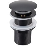 Csparkv - perfor� - bonde de lavabo bonde pop - up avec trop - plein automatique universelle noir vasque ...