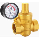 Csparkv - r�gulateur de pression, dn25 r�glable en laiton pression d'eau durable r�duction de r�gulateur ...