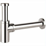 Csparkv - siphon de lavabo, universel syphon design 1 1 / 4 x 32mm, r�glable anti odeur, chrom�