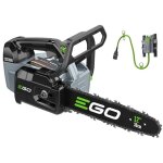 Scie d'�lagage � batterie 56v ? guide oregon 30 cm ? moteur brushless ? autonomie jusqu'� 200 coupes ...