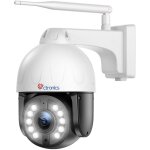 4k 8mp 5x zoom optique camra surveillance wifi extrieure, camra ip wifi 2, 4 / 5 ghz dtection humain ...