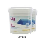Produit d'entretien piscine ctx 10 - ph minus - granuls - 5 kg - 2x5kg de ctx