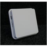 Cubyko poussoir  fermeture 1f associable blanc ip55 hager wna020b