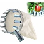 Cueille fruits, 1 rcuprateur de fruits, cueille fruits mtal, cueille fruits avec sac, ramasse cerise, ...