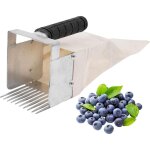 Cueilleur de baies cueilleur de myrtilles ergonomique en m�tal avec peigne cueilleur de baies cueilleur ...