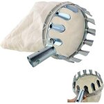 Cueilleurs de fruits cueille - fruits argent, sans manche t�lescopique en m�tal cueilleurs de pommes, ...