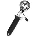 Cuill�re � glace professionnelle en inox � g�chette